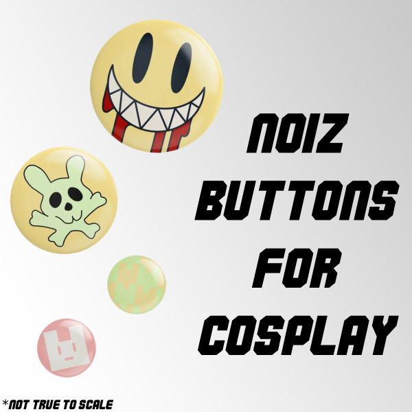 Noiz Cosplay Buttons