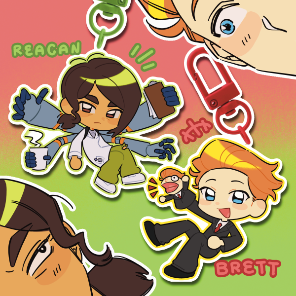 Breagan Keychain Set || Inside Job