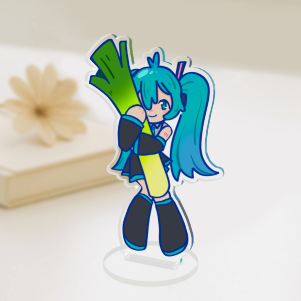 Hatsune Miku with Leek (Acrylic Standees) - Payatto Works