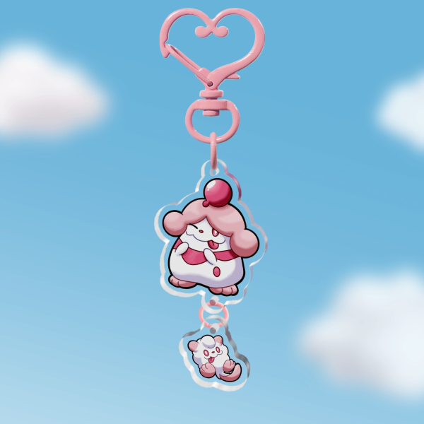 Swirlix & Slurpuff Mini Connection Keychain