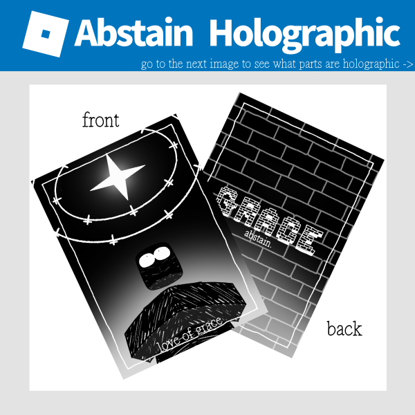 [GRACE] Love Of Grace Holographic Photocard