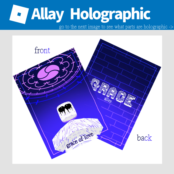 [GRACE] Grace Of Love Holographic Photocard