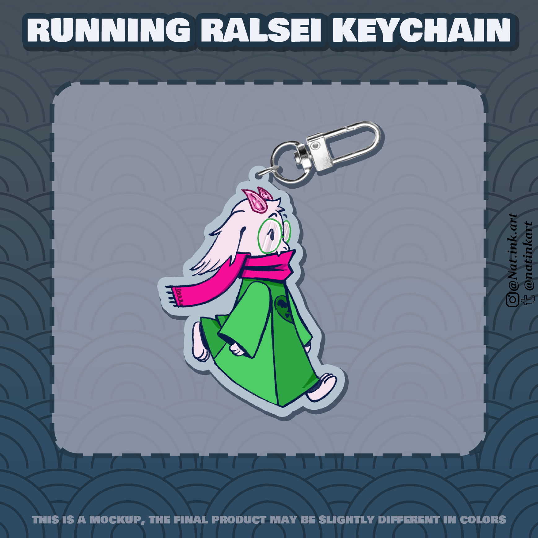 RALSEI Acrylic Keychains