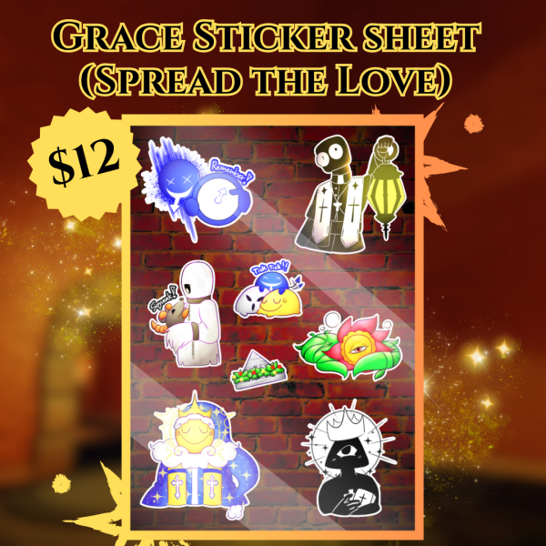 Grace Sticker Sheet (Spread the Love)