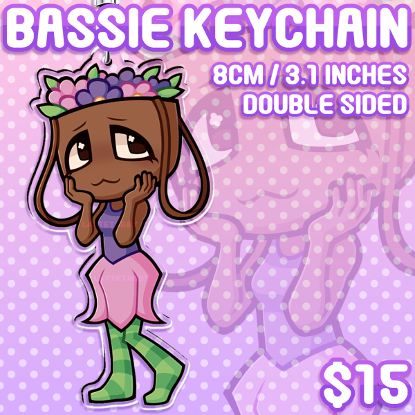 Bassie Dandys World Acrylic Keychain