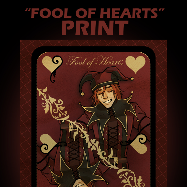 "Fool of Hearts" Cicero Print