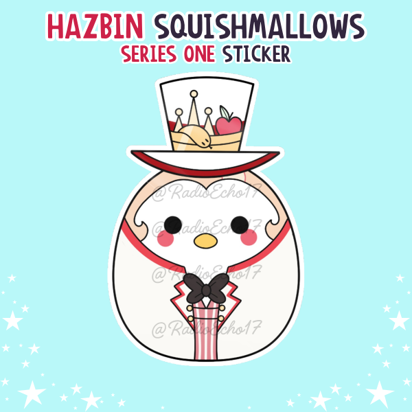 Lucifer Squishmallow Sticker