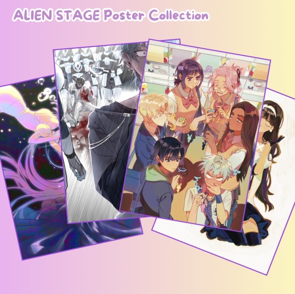 ALIEN STAGE 4 POSTER COLLECTION 
