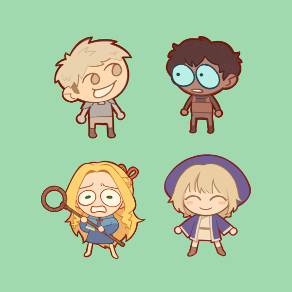 Dungeon Meshi Keychain Bundle (Set A)