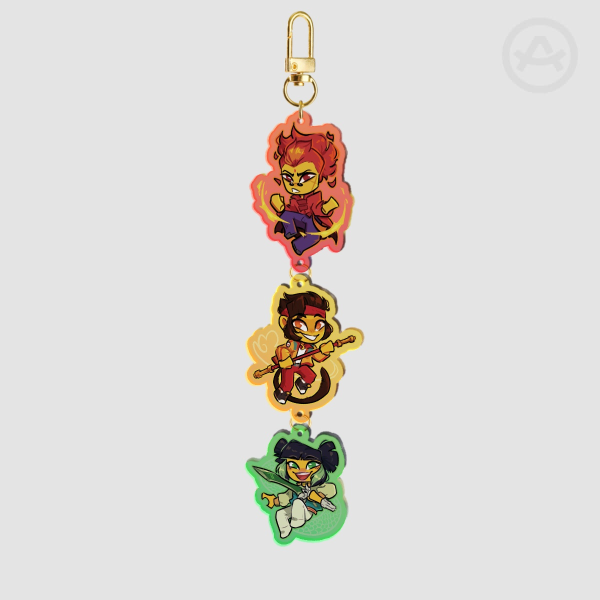 TRAFFIC LIGHT TRIO Connection Acrylic Keychain