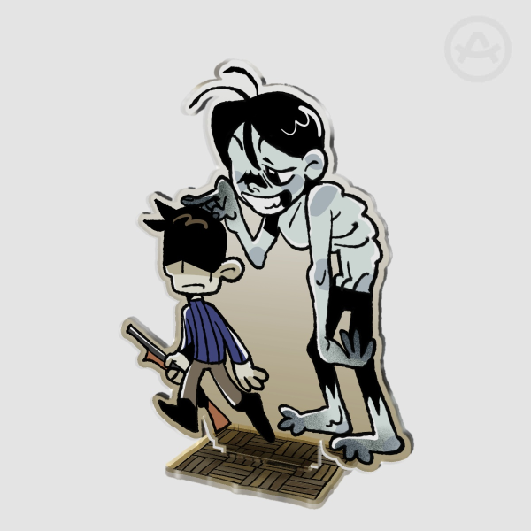 Pale Man & Homeowner Standee