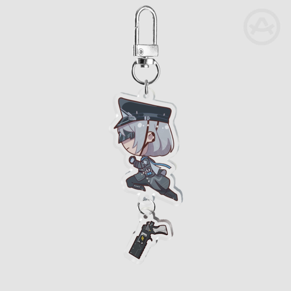 Punishing: Gray Raven Commandant (Female) Connection Acrylic Keychains