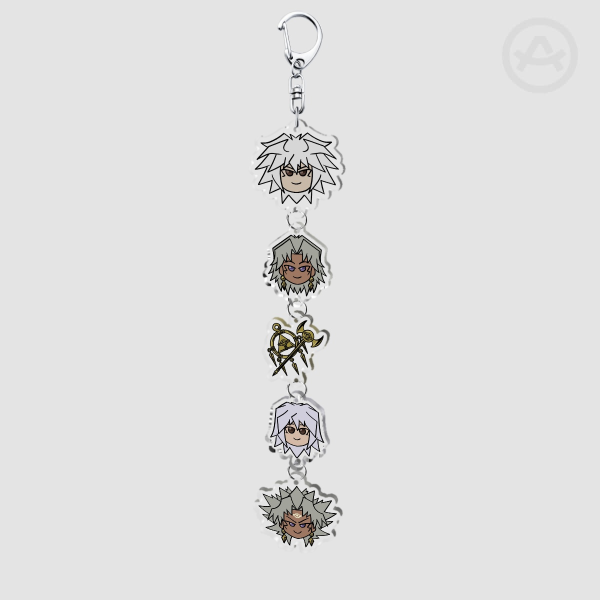 Rod and Ring Acrylic Keychain