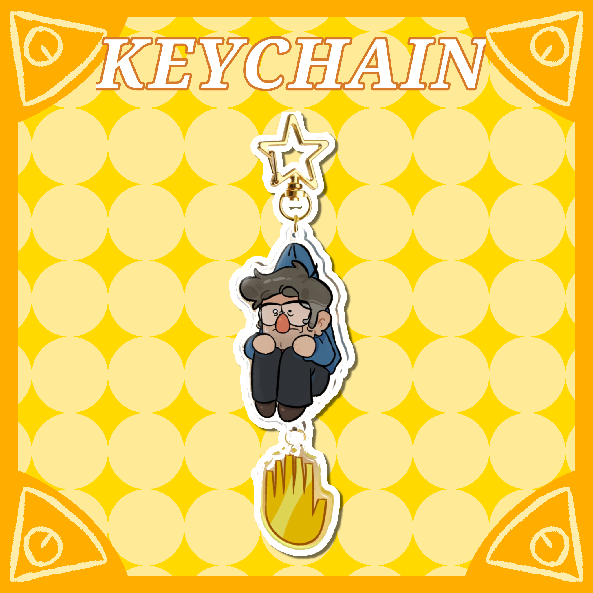 Sea Grunks Ford Epoxy Keychain