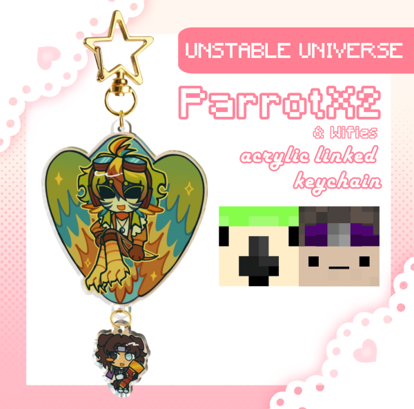 ParrotX2 & Wifies Linked Keychain