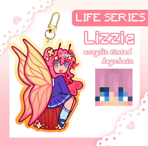 Last Life Lizzie Keychain