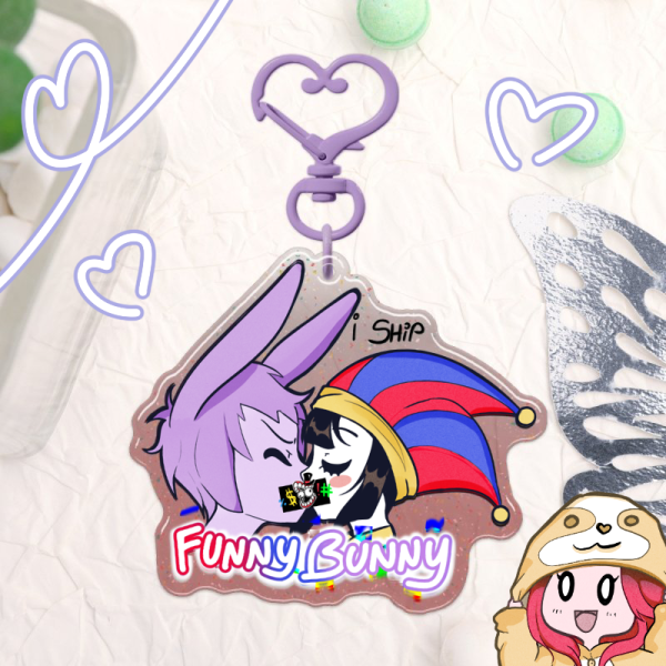 I ship Funnybunny Keychain