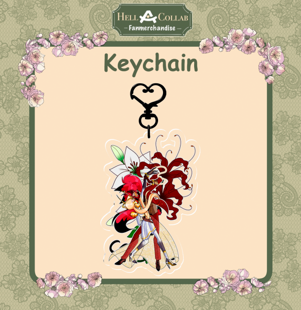 [Hellaverse Spring Collection] RadioApple Tangled Time || 10cm Keychain