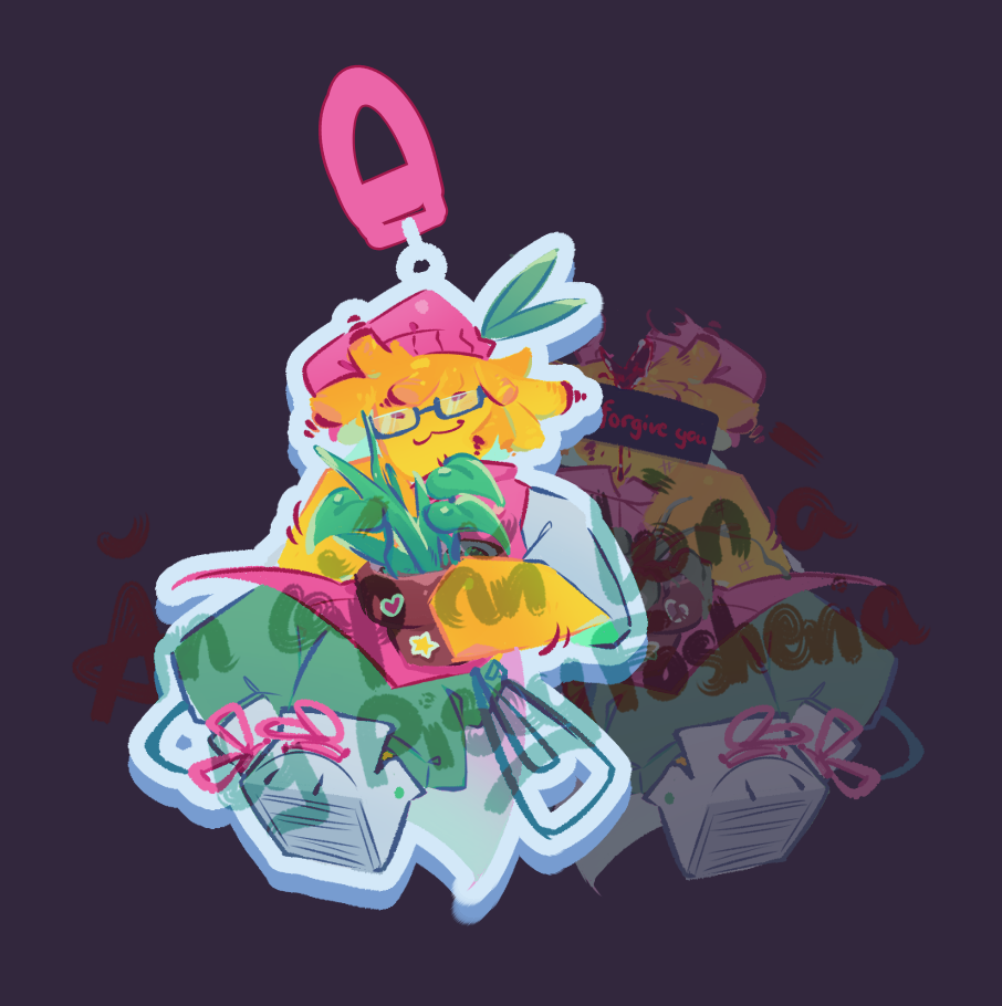 (Bad Things) Andrew keychain