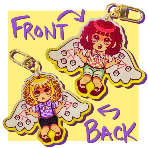 Nameless Child / Carrie Double-sided Keychain