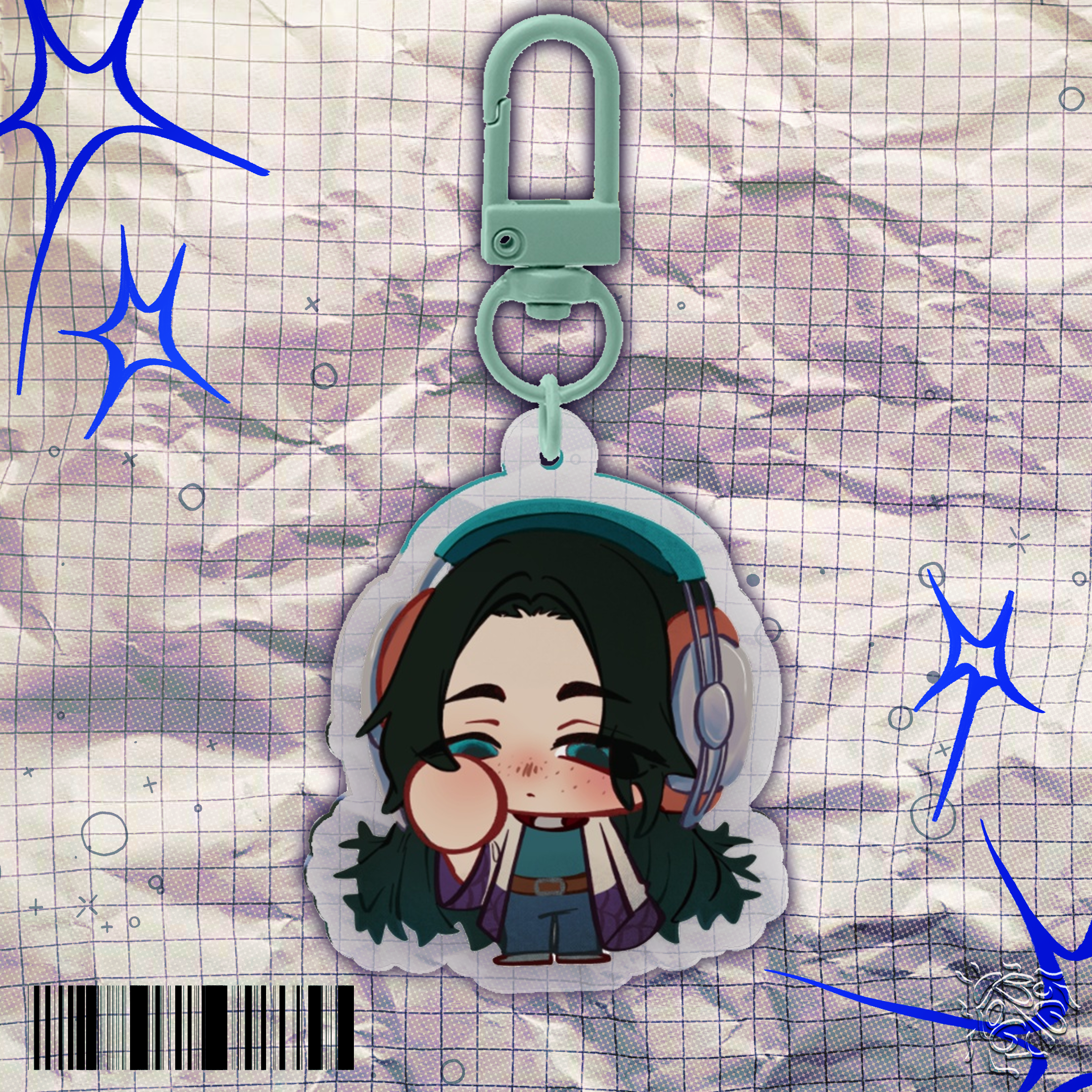 【 Raiders Mini 】Momoa Rukel Keychain/Charm