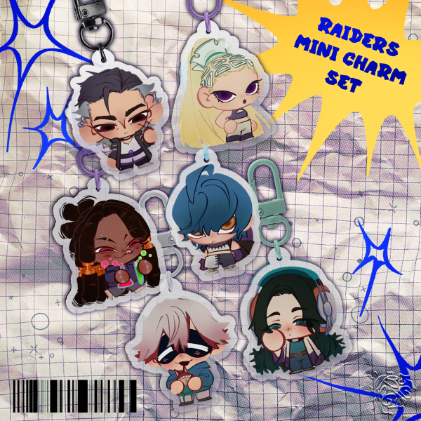 【 Raiders Mini 】Raiders Mini Charm Set