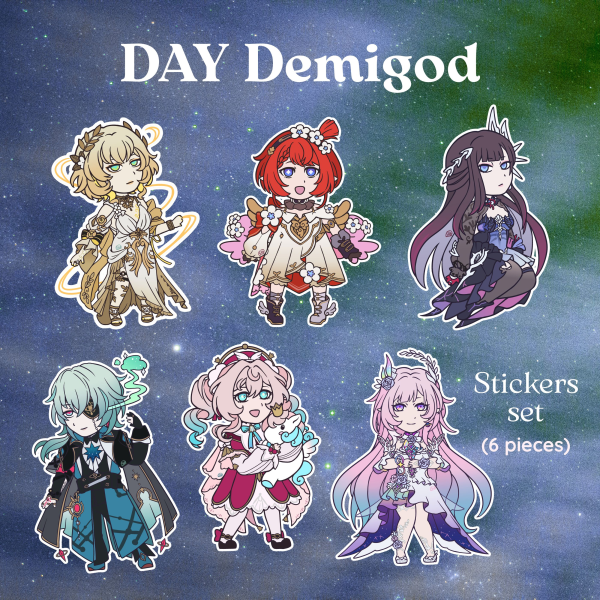 DAY Demigod - HSR Stickers set