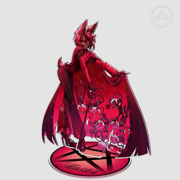 Puppet dad Alastor standee