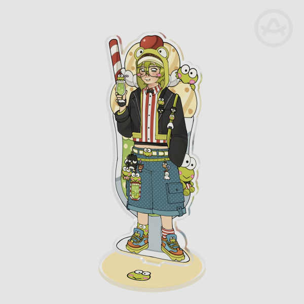 [ Sanrio ] Keroppi Acrylic Standee - Fullbody