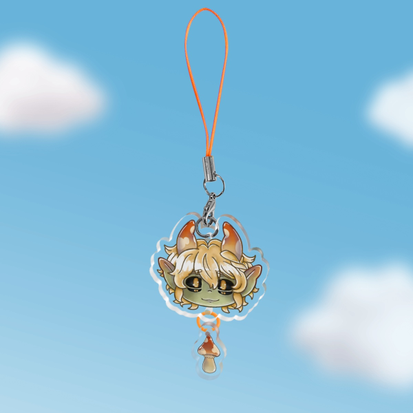 Mychael Mushroom Oasis Phone Charm