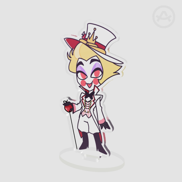 Lucifer acrylic standee