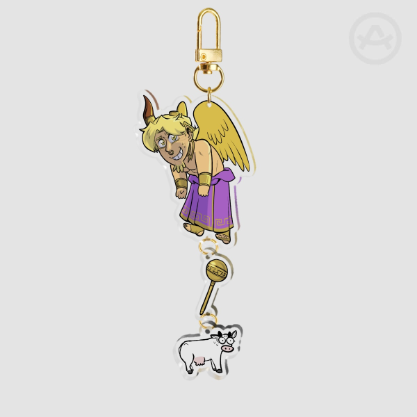 Zeus - Thunderbolt - Io 3 charm Keychain