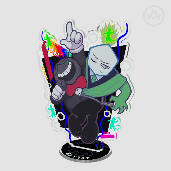 Battat Clear Acrylic Standee