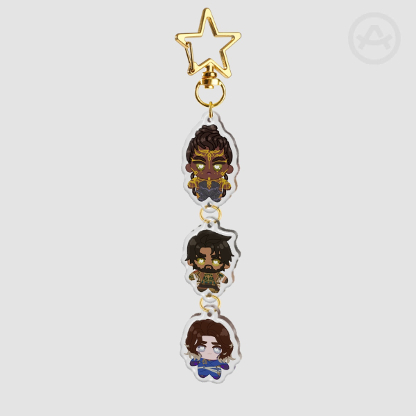 MelJayvik Epoxy Connection Acrylic Keychains