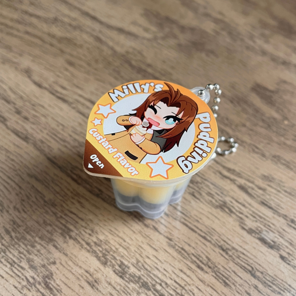 Milly's Pudding Keychain