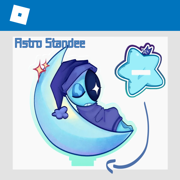 Astro double sided Standee