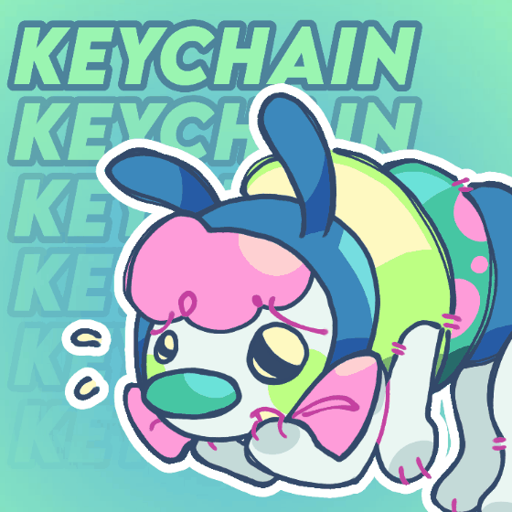 Clear Acrylic Pilby Regretevator Keychains