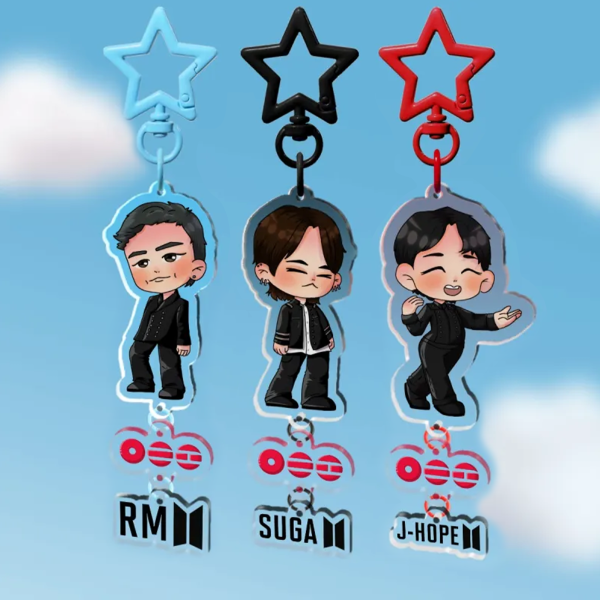 BTS RAP LINE | Connection Acrylic Keychains