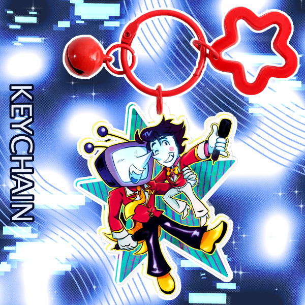 ✦ Spamtenna | Shining Stars Acrylic Keychain