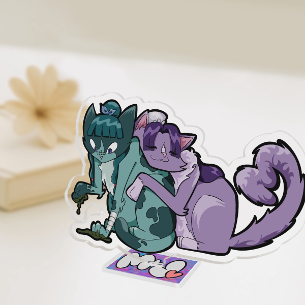 Jinshi and Maomao Cat Standee