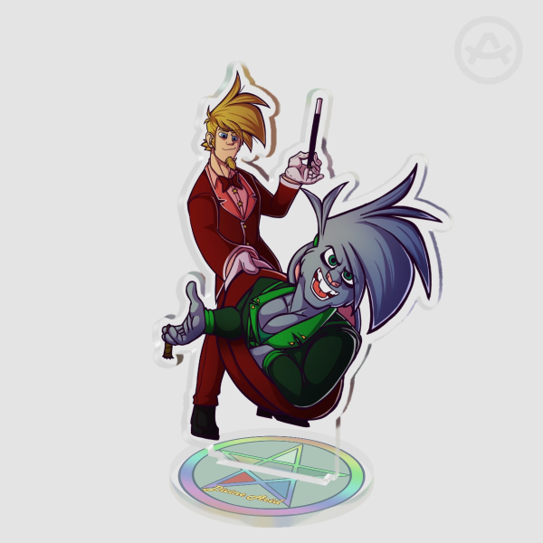 Aaron and Chance Clear Acrylic Standee