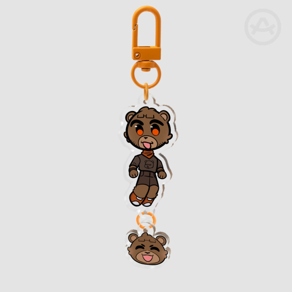 Grizzy Keychain