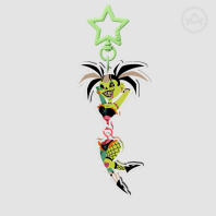 Zarah The Zombie Keychain