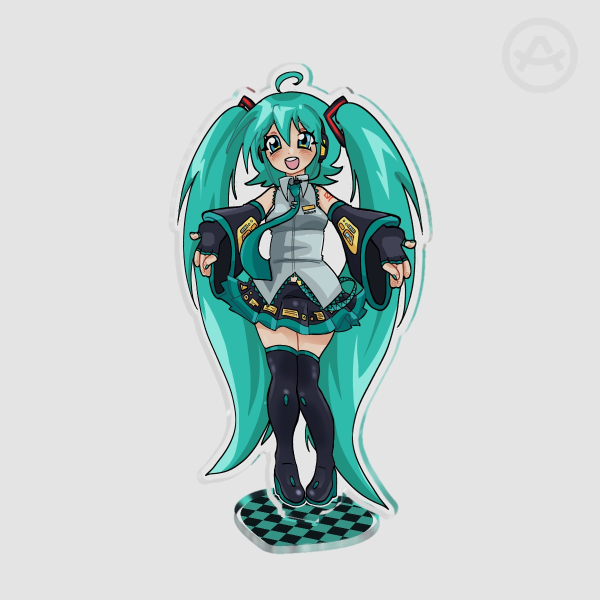 hatsune miku standee!!