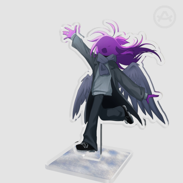 Winter Purple Standee (small)