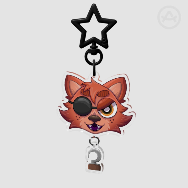 Foxy Connection Keychain - FNAF