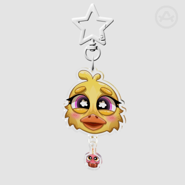 Chica Connection Keychain - FNAF