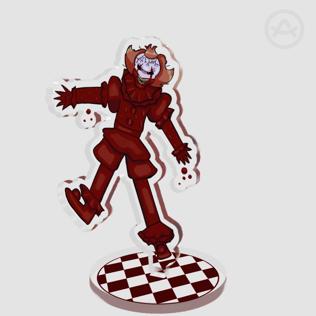 It: welcome to derry | bloody pennywise acrylic standee