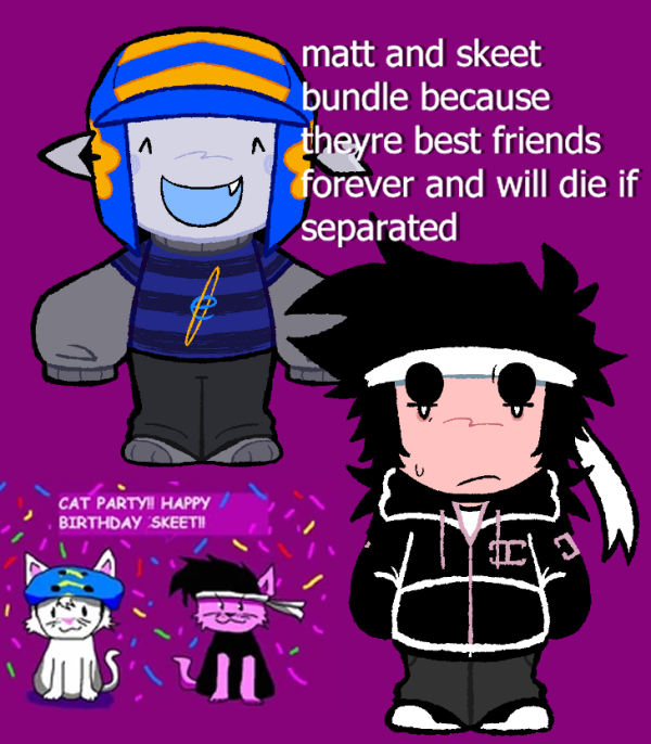 itzskeet_playz Matt and Skeet bundle / itzskeetXD662 + m4tt_wazhere
