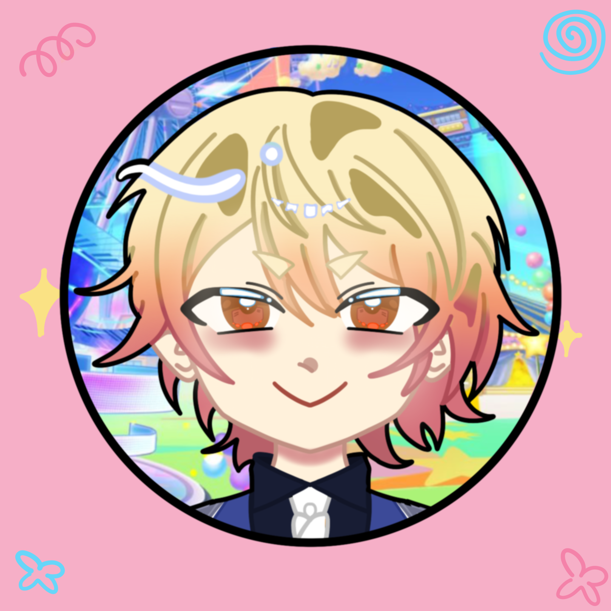 Wonderland x showtime pin button Tsukasa